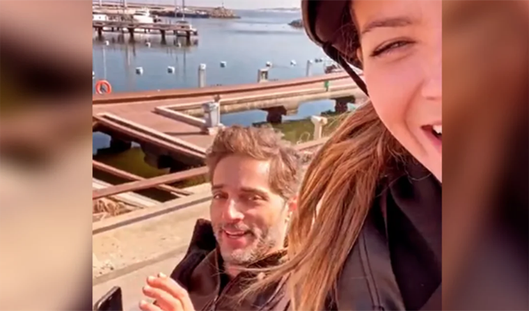 MUCHA ONDA. EN LAS REDES SOCIALES SE VE QUE SE LLEVAN MUY BIEN LA CHINA Y FURRIEL.