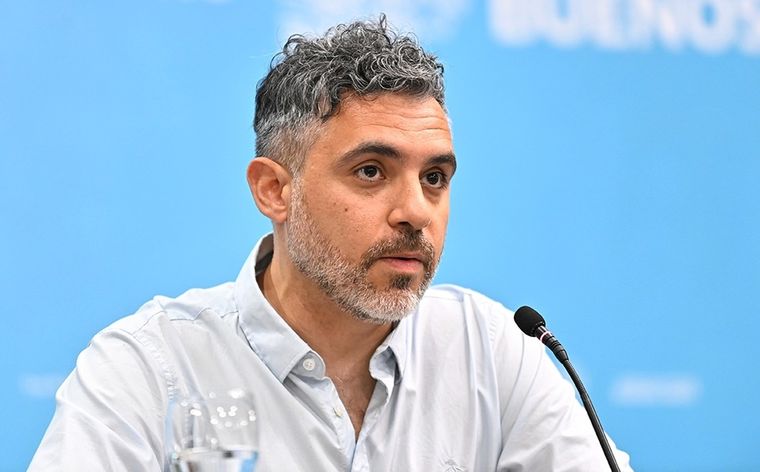 Cristian Girard, director ejecutivo de ARBA Foto: PBA Cristian Girard, director ejecutivo de ARBA Foto: PBA