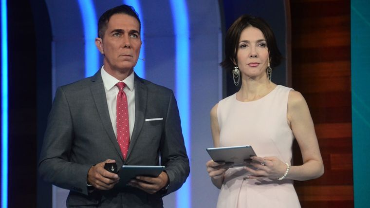 Rodolfo Barili y Cristina Pérez