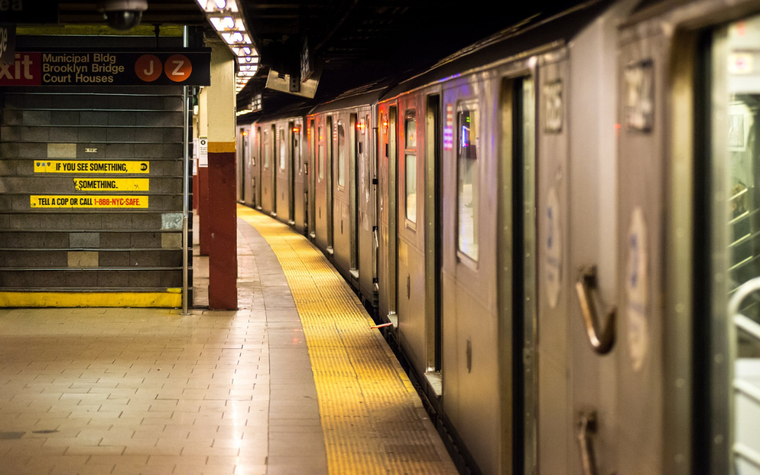 El metro en Nueva York. Foto: X