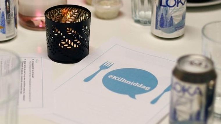 Make Equal, una ONG sueca que promueve la igualdad de género, organiza las killmiddag como una plataforma para que los hombres discutan temas delicados de género.