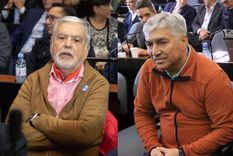 El exministro de Planificación, Julio De Vido, y el exempresario K, Lázaro Báez.