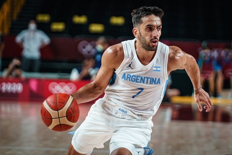 Facundo Campazzo sueña con la medalla olímpica. Foto: CAB