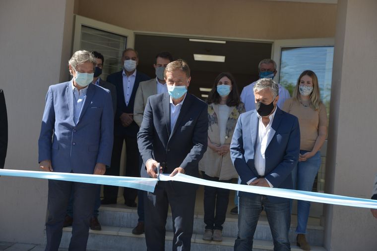 Inauguración de la ampliación del hospital en 2021 Foto: Gobierno de Mendoza