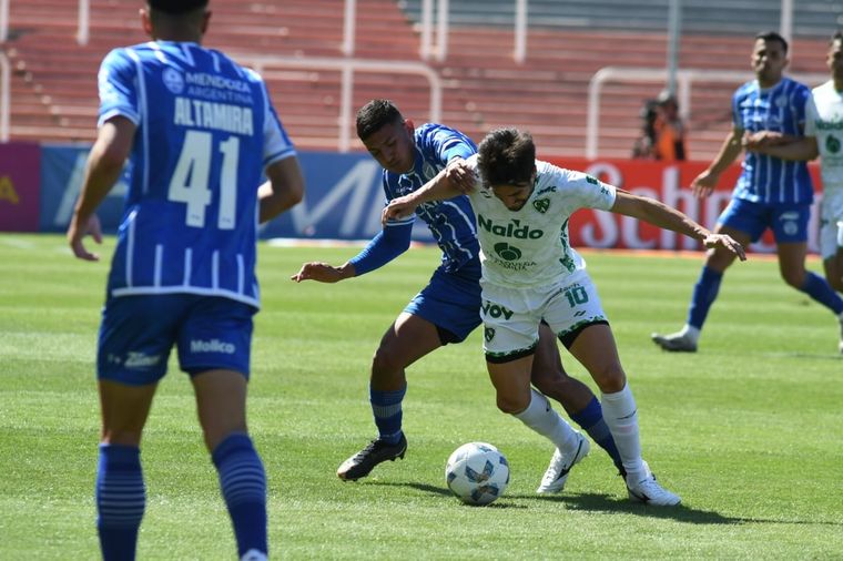 El Bodeguero repartió puntos en Mendoza. Foto: ALF PONCE MERCADO / MDZ