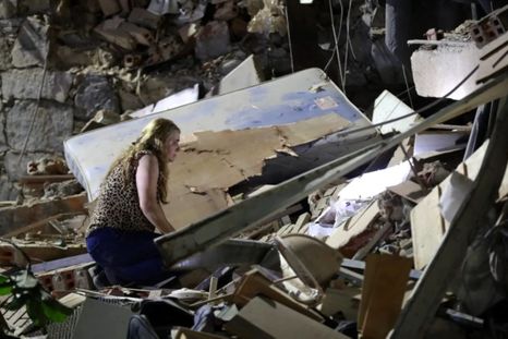 El doble terremoto en Venezuela llevó completa desolación. Foto Efe El doble terremoto en Venezuela llevó completa desolación. Foto Efe