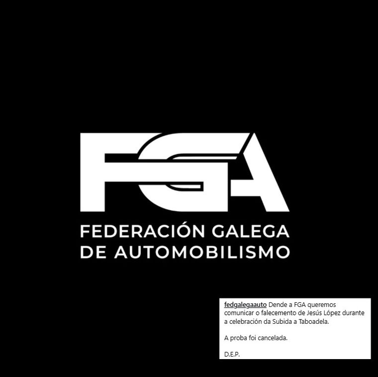 La competencia fue suspendida luego del accidente. La competencia fue suspendida luego del accidente.