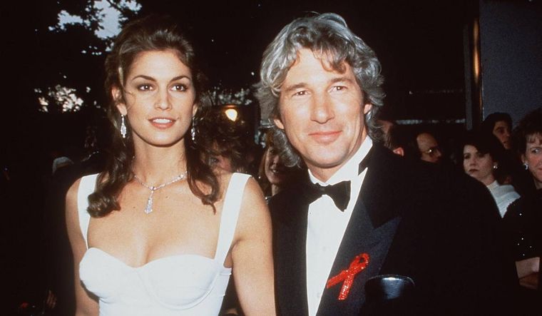 Cindy Crawford y Richard Gere, una pareja prácticamente perfecta.