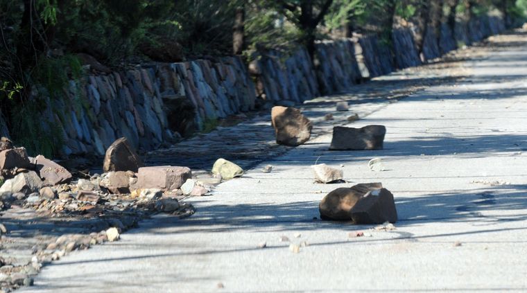 Problemas varios en la provincia debido a las intensas lluvias. Foto: ALF PONCE MERCADO / MDZ