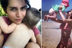 tras ocultarla durante meses, zaira nara mostro a su beba