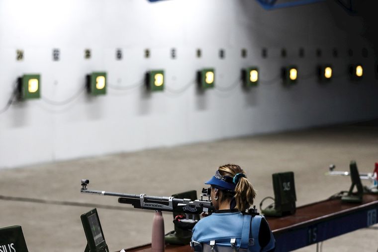 Fernanda Russo terminó su participación en Tokio. Foto: EFE