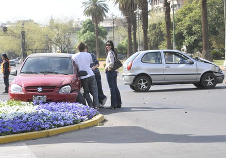 El incidente se produjo a media mañana de hoy. Foto: Pachy Reynoso/MDZ