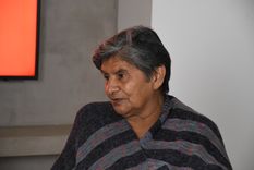 Nélida Rojas, líder de la organización Tupac Amaru