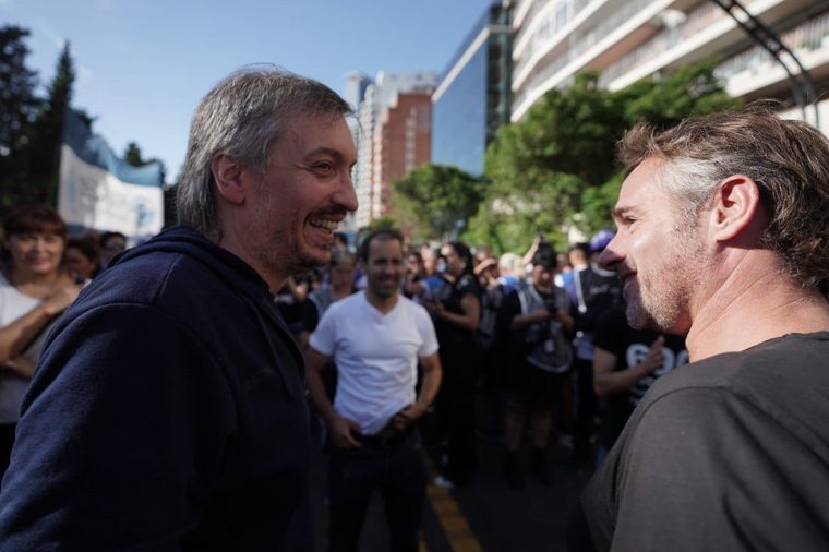 Máximo Kirchner dijo presente en la marcha por el Día de la Memoria Foto: La Cámpora