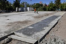 Los playones deportivos forman parte del Plan de mejora de infraestructura urbana que ejecuta la comuna.
