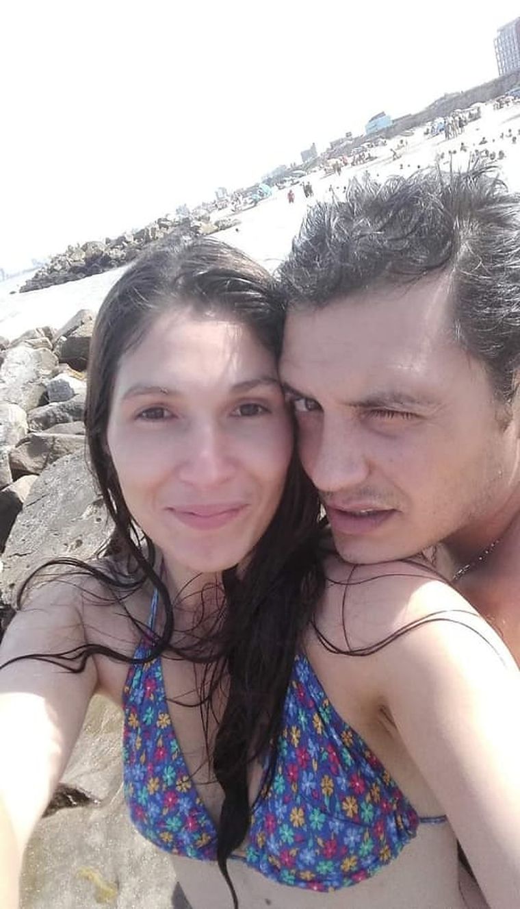 Jésica Olguín y Juan Manuel Tarres Ríos Foto: gentileza.