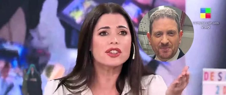 Pamela David opinó sobre el episodio entre Marcelo Longobardi y Jonatan Viale. Foto: Captura de pantalla Youtube América TV/ Captura de pantalla Youtube Radio Rivadavia AM 630.