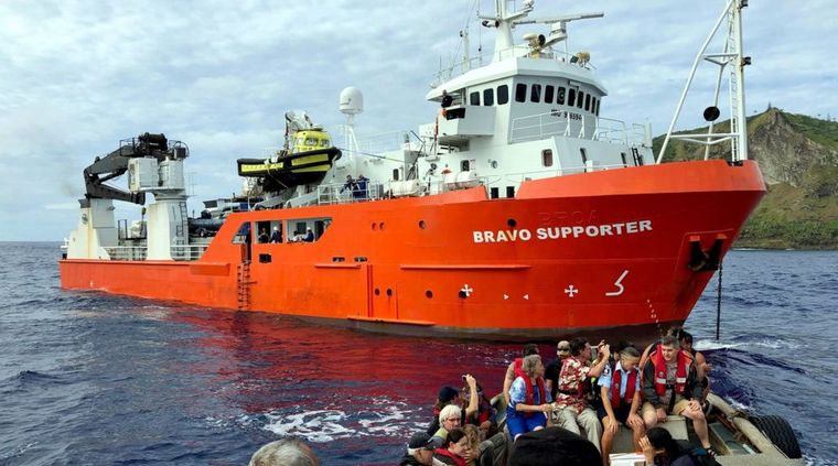 MV Silver Supporter, el barco del hecho. Foto: FarandAway