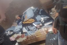 Parte de la mercadería recuperada Foto: Prensa Seguridad