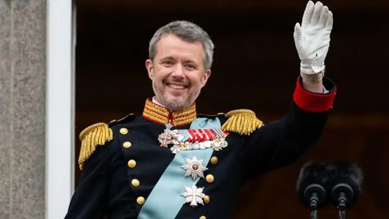 El rey Federico de Dinamarca. Foto: Getty Images
