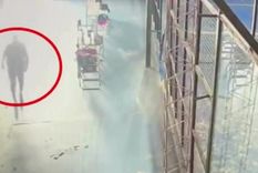 El hecho quedó registrado en las cámaras de seguridad. Una modalidad delictiva que preocupa a los deportistas. Foto: Captura de Video