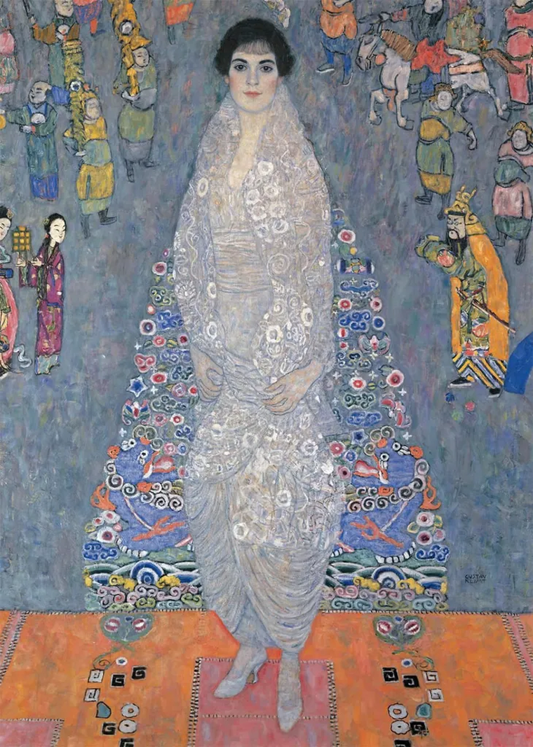Gustav Klimt: Retrato de Elisabeth Lederer. Gustav Klimt: Retrato de Elisabeth Lederer.