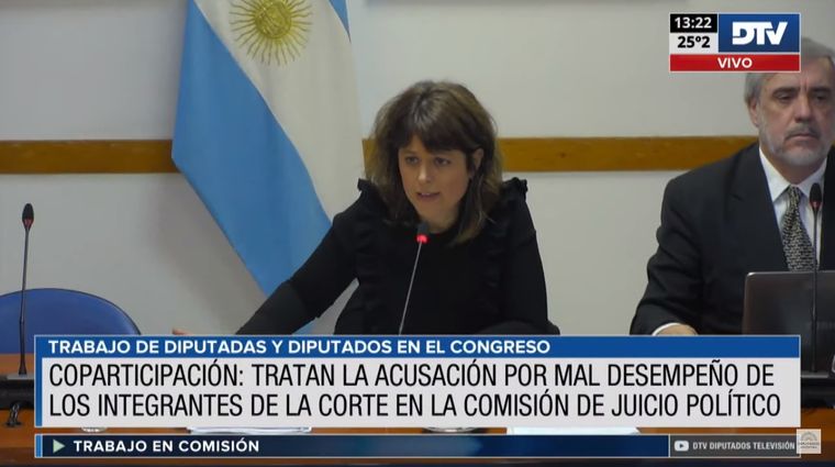 Juicio político en Diputados Foto: Captura de pantalla