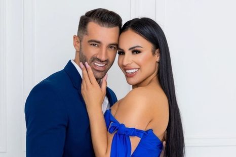Evelyn Beltrán y Toni Costa demuestran su amor en todo momento.