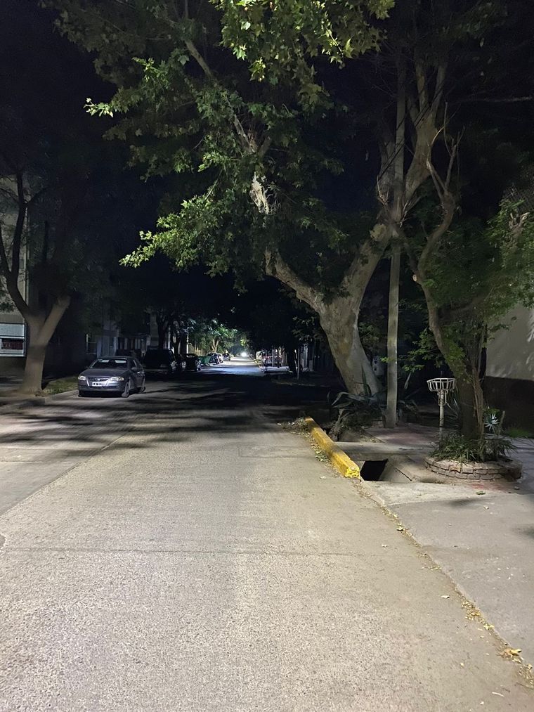 El pasaje Saenz Peña carece de iluminación y los hechos de inseguridad se repiten Foto: Gentileza