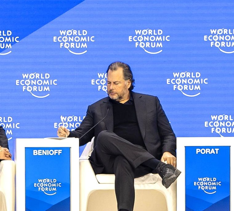 Marc Benioff, Ceo de Salesforce Foto: NA