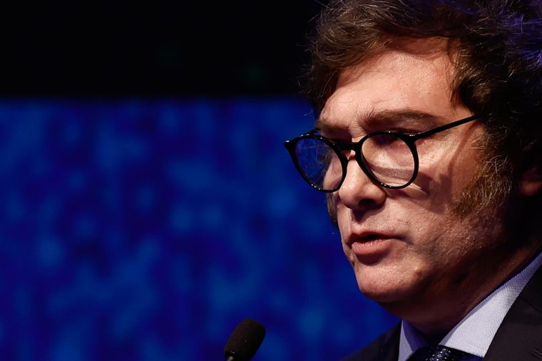 Javier Milei afirmó que sumaría a sectores que pertenezcan tanto al oficialismo como a Juntos por el Cambio en caso de llegar a la presidencia Foto: EFE