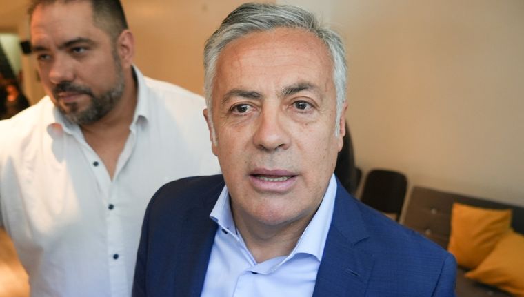 El gobernador electo de Mendoza participa de la cumbre de dirigentes de Juntos por el Cambio de este miércoles Foto: NA