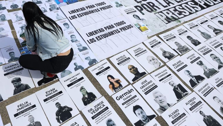 familiares de presos politicos  en venezuela