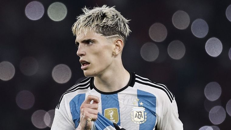 Garnacho ya no podrá jugar para otra selección. Foto: Instagram