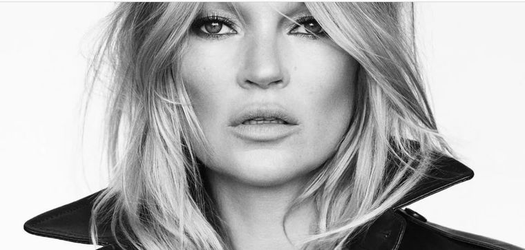 Kate Moss se lució en el Jubileo de Platino de la reina Isabel II Foto: Instagram  @katemossagency