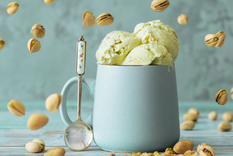 Helado de pistacho casero: receta fácil y cremosa Foto: Shutterstock