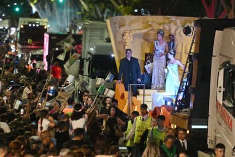 La Vía Blanca se realiza en la noche del viernes.