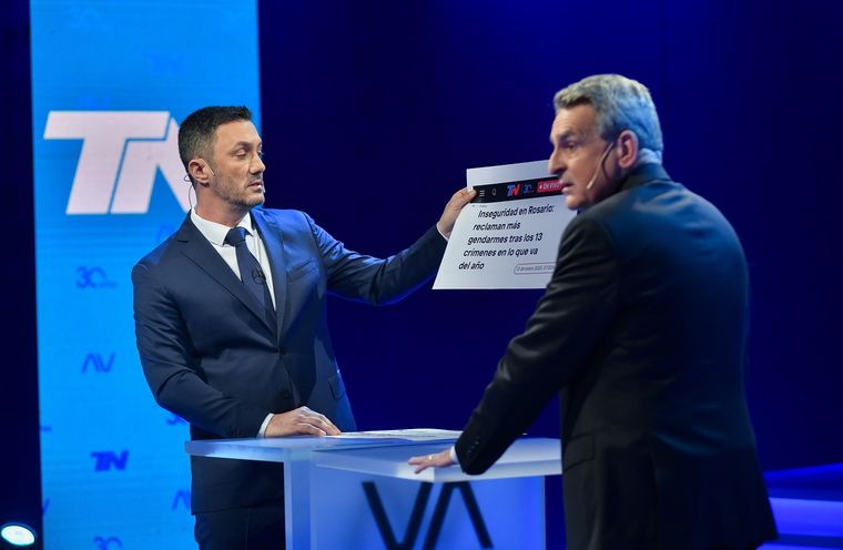 Hubo duros cruces entre los candidatos a vicepresidente Foto: Noticias Argentinas