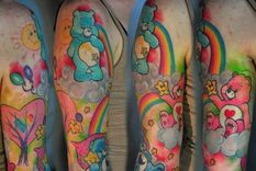 Tatuajes encantadores para recordar nuestra infancia