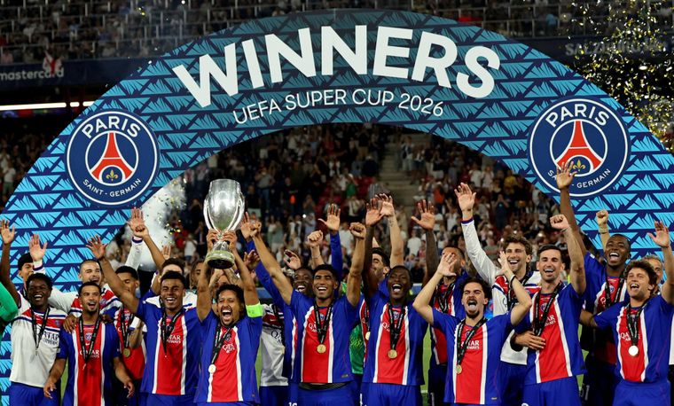 El PSG de Luis Enrique conquistó la Supercopa de Europa 2026/27.