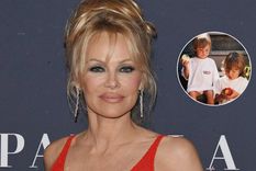 Pamela Anderson tuvo dos hijos con Tommy Lee: Brandon y Dylan.