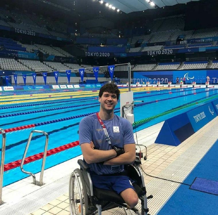 Matías De Andrade ganó la sexta medalla para la Argentina. Foto: ParaDeportes