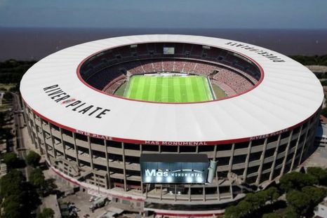 Así quedaría el estadio Monumental techado. Así quedaría el estadio Monumental techado.