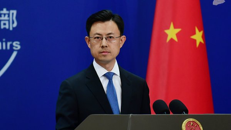 El portavoz de la República Popular China, Guo Jiakun El portavoz de la República Popular China, Guo Jiakun