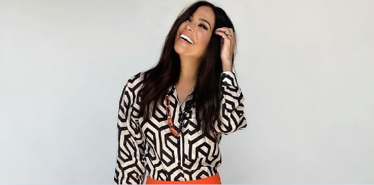 Karla Martínez impone tendencia con cada look que luce. Foto: Instagram @karlamartineztv