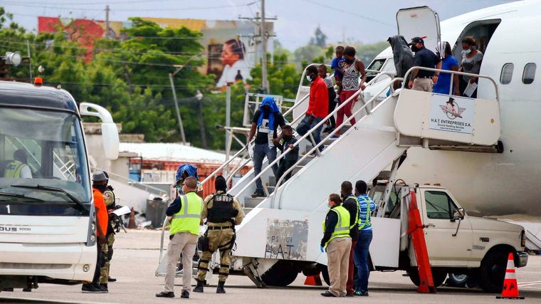 Los haitianos dejaron todo y apostaron a este viaje fallido. Foto: Rfi.