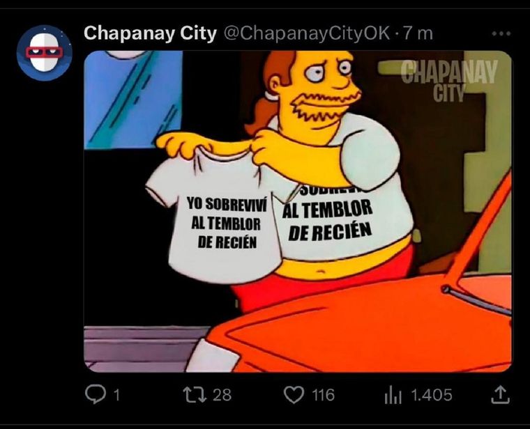 Los memes se hicieron presentes en las redes sociales Foto: Chapanay City