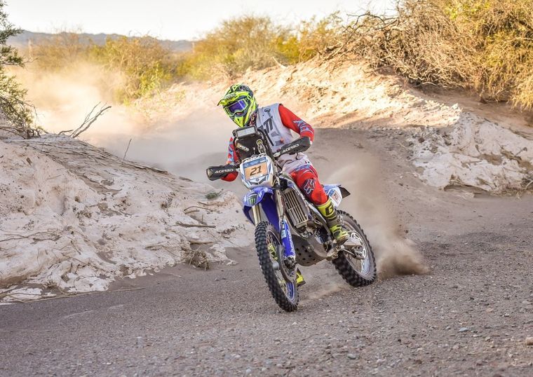 Diego Noras en acción durante el CANAV. Foto: Prensa Diego Noras