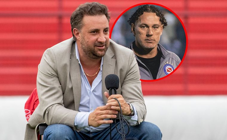 Malaspina habló de la renuncia de Milito.