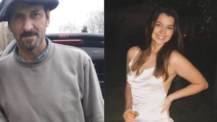 Daiana Mendieta y Gustavo “Pino” Brondino.